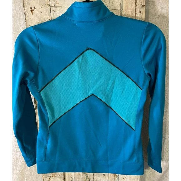 Nike Track Jacket DRI-FIT Super Cute Blues Girls/Juniors Medium 💙 - Picture 2 of 6